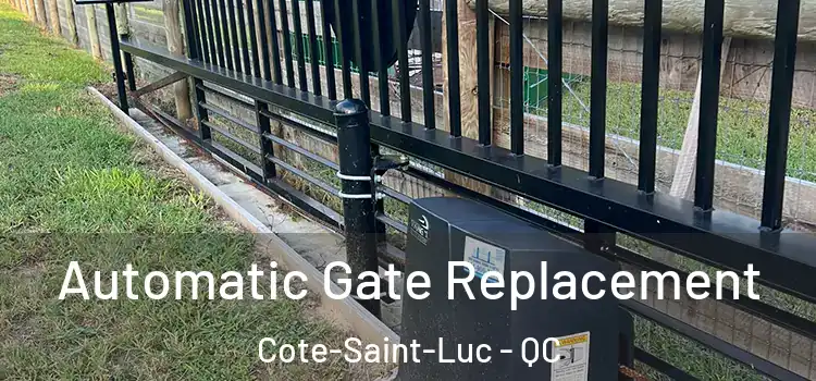  Automatic Gate Replacement Cote-Saint-Luc - QC