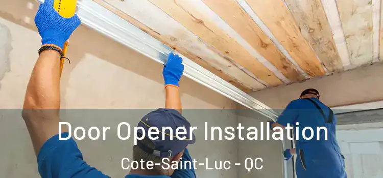  Door Opener Installation Cote-Saint-Luc - QC