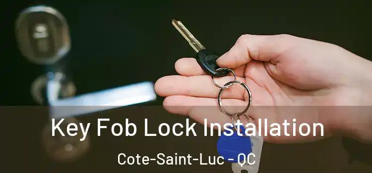  Key Fob Lock Installation Cote-Saint-Luc - QC