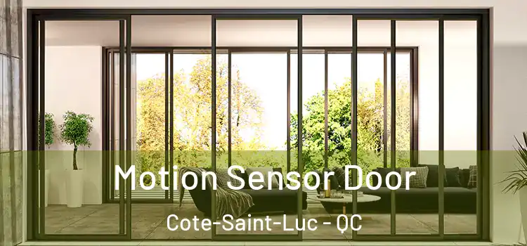  Motion Sensor Door Cote-Saint-Luc - QC